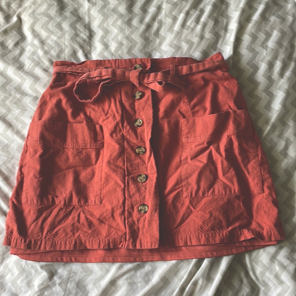 Button Up Skirt